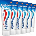 6x Aquafresh Tandpasta Freshmint Frisse Adem 75 ml