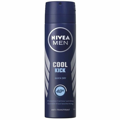 3x Nivea Men Deodorant Spray Cool Kick 150 ml