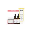 Q+A Dry Skin - Reinigingsbalsem 1x 125 ml&Gezichtsserum 1x 30 ml&Gezichtsolie 1x 30 ml&Dagcrème 1x 50 gr - Pakket