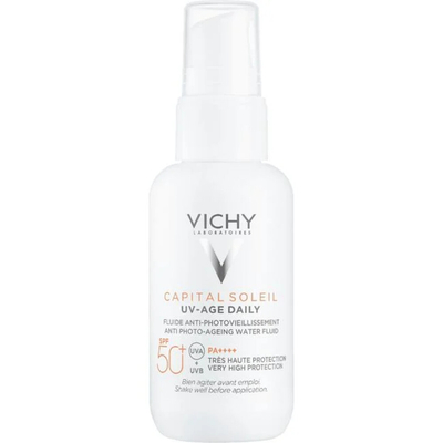Vichy Capital Soleil UV-Age Daily SPF50+ Zonbescherming - 2 x 40 ml