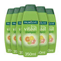 6x Palmolive Shampoo Basics Fris en Vitaal 350 ml