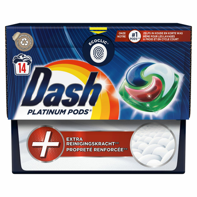 Dash  wascapsules  - 14 wasbeurten