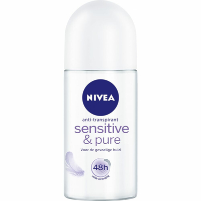 6x Nivea Deodorant Roller Sensitive&Pure 50 ml