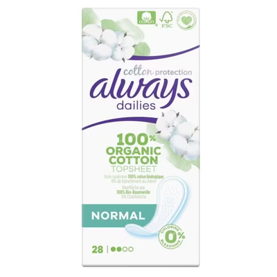 Always Daily Cotton Protection Inlegkruisjes Normal - 8 x 28 stuks