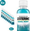 Listerine Cool Mint mondwater - 8x95 ml