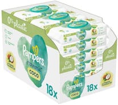 Pampers Harmonie Cocos billendoekjes - 756 stuks