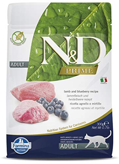 N&D Prime kattenvoeding Lam 300 gr. kattenbrokken