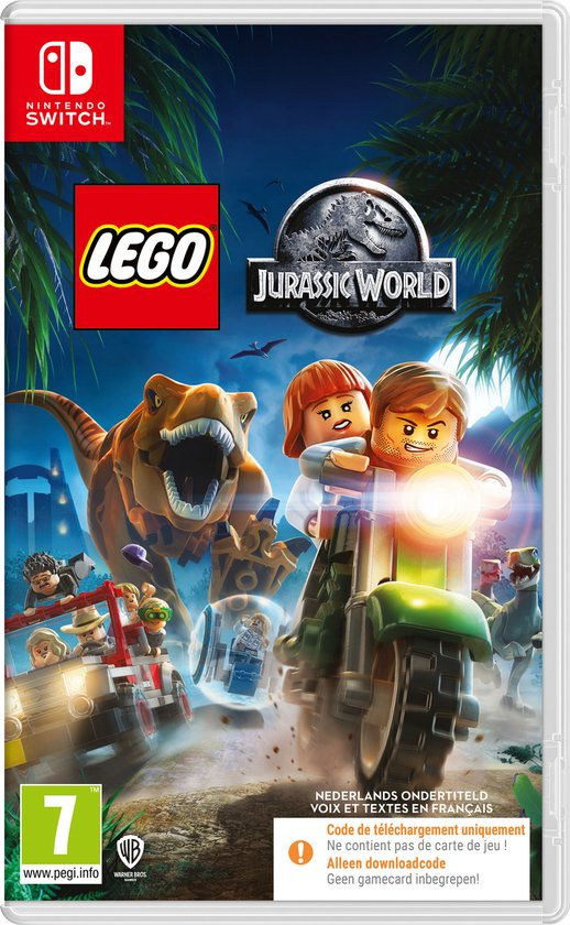 Warner Bros Lego: Jurassic World (code In Box) Nintendo Switch