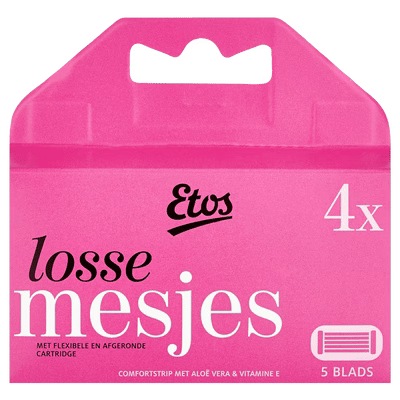Etos scheermesjes - 4 stuks