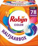Robijn Color  wascapsules gekleurde was - 78 wasbeurten