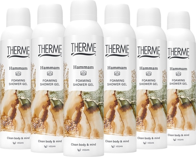 Therme Shower Foaming Hammam - 6 x 200 ml