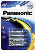 Panasonic Evolta Alkaline AAA batterijen - 4 stuks