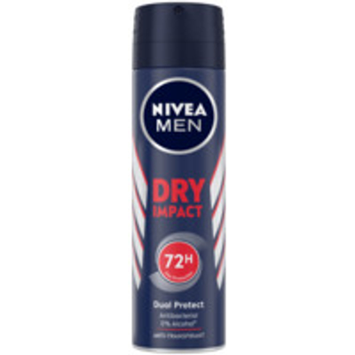Nivea Niv men dry imp spr Deodorant 150 ml