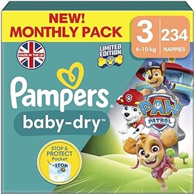 Pampers Baby Dry  luiers maat 3 - 234 stuks