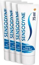 Sensodyne Extra Fresh Gel tandpasta voor gevoelige tanden - 4x75ml