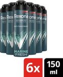 Rexona Men Advanced Protection anti-transpirant spray Marine Fresh - 6 x 150 ml