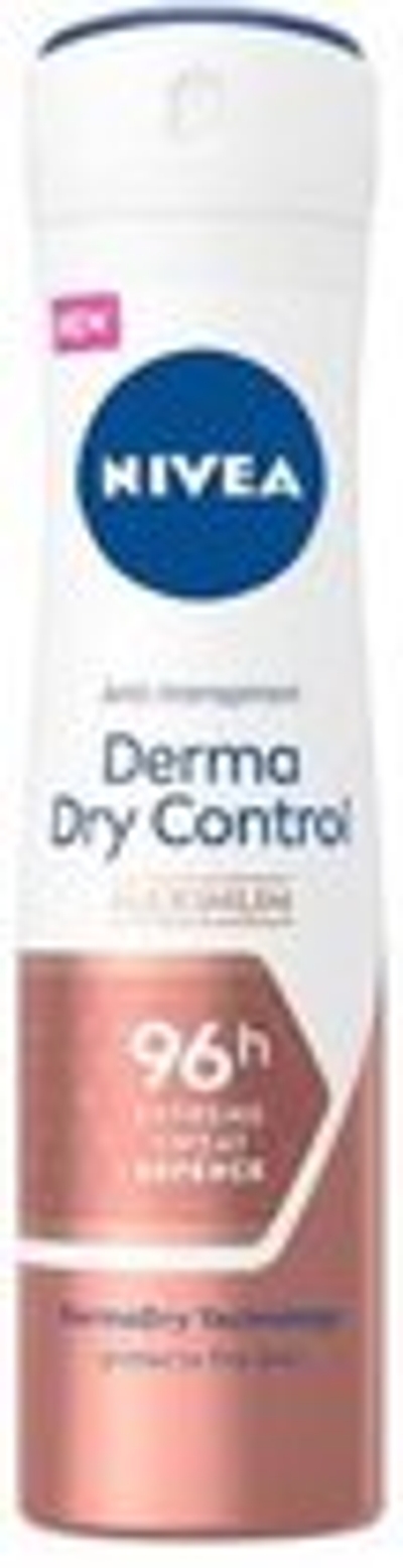 Nivea Derma Dry Control Anti-transpirant Spray - 6x150ml