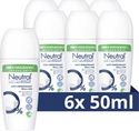Neutral Sensitive Skin Deodorant Roller - 6 x 50 ml 
