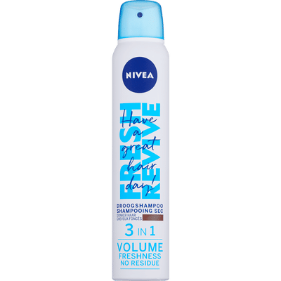 NIVEA Droogshampoo Fresh Revive donker, 200 ml