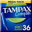 Tampax Compak Super Tampons Met Inbrenghuls - 36 stuks