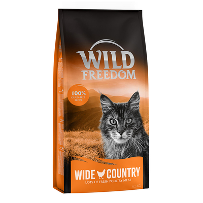 2x6.5kg Wild Freedom Adult "Wide Country" Gevogelte Kattenvoer droog - kattenbrokken