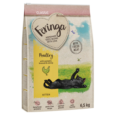 Feringa Kitten Classic Gevogelte - 6.5 kg - kattenbrokken