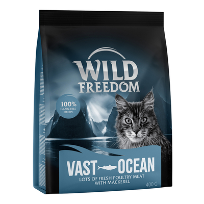 Wild Freedom Adult "Vast Oceans" met Makreel Kattenvoer - 400 g - kattenbrokken