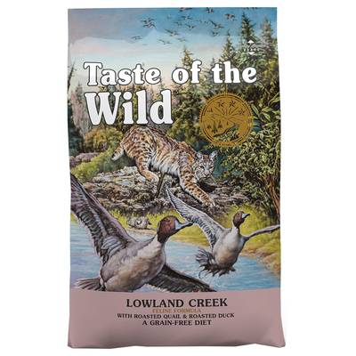 Taste of the Wild - Lowland Creek Feline - Dubbelpak: 2 x 6.6 kg - kattenbrokken