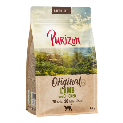 Probeer nu: Purizon - graanvrij - Sterilised Adult Lam met Kip 400 g - kattenbrokken