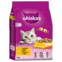 24 kg + 4 kg gratis! Whiskas Junior Kip - 1+ Kip (4 x 7 kg) - kattenbrokken
