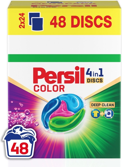Persil Discs Deep Clean wascapsules gekleurde was - 48 wasbeurten