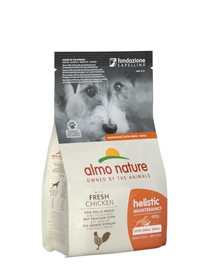 Almo Nature Holistic Adult Dog kip en rijst 6 x 400 gram - hondenbrokken