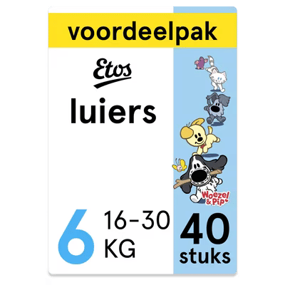 Etos Woezel & Pip  luiers maat 6 - 40 stuks