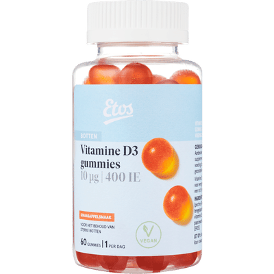 Etos Vitamine D gummies 60 stuks