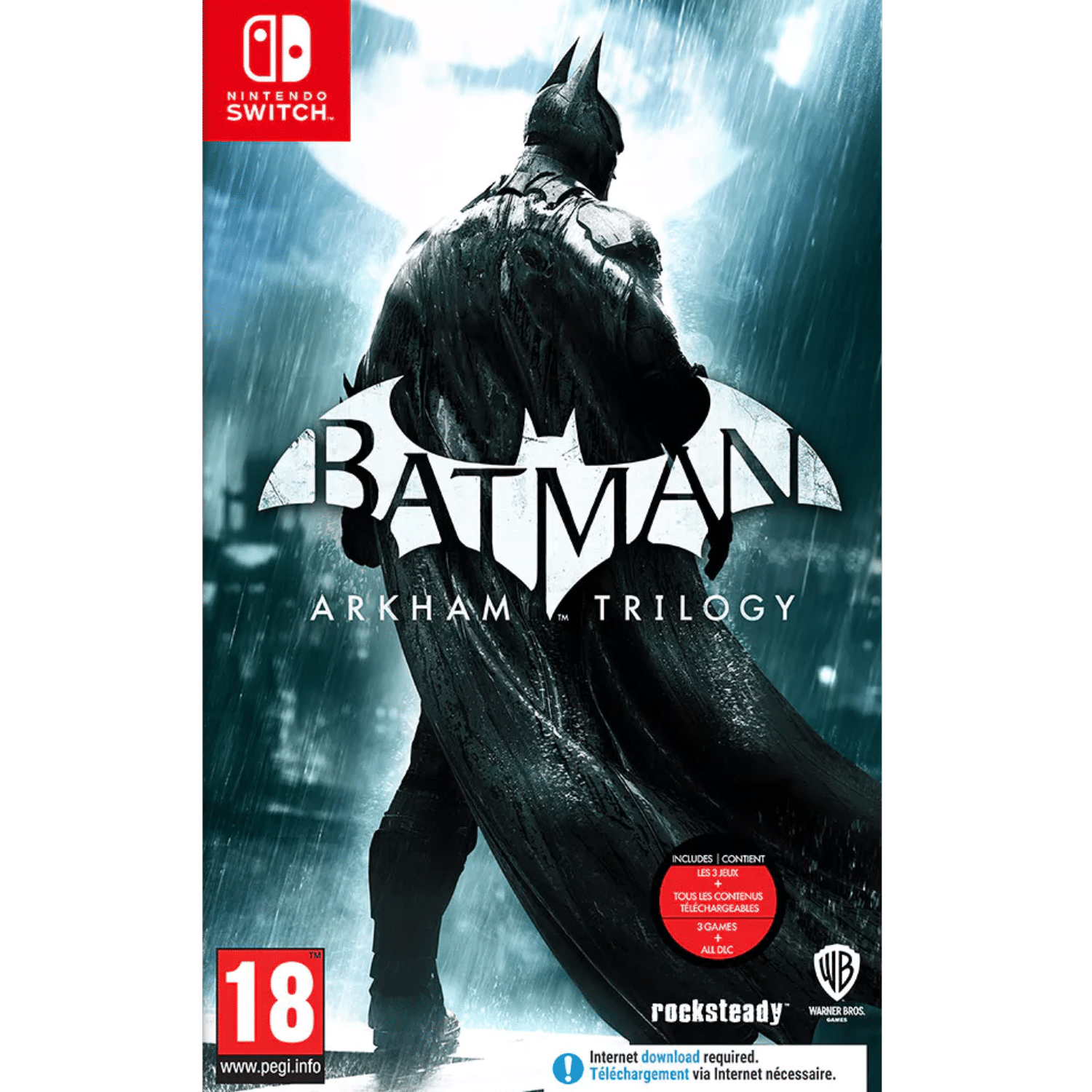 Batman Arkham Trilogy Nintendo Switch