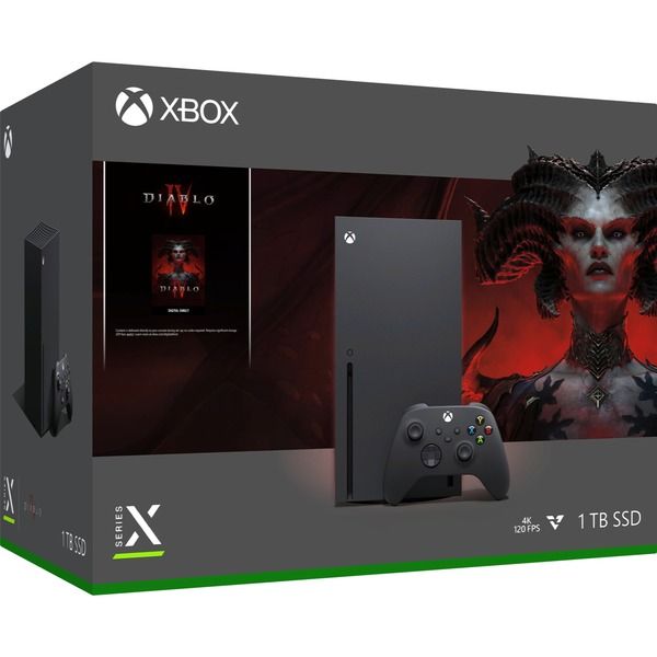 Microsoft Xbox Series X - Zwart - 1TB - Met Diablo IV