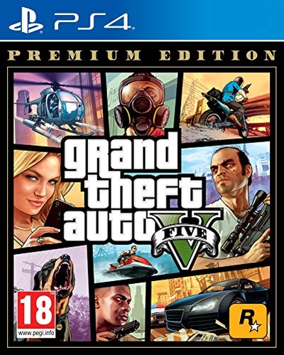PlayStation 4 Video Game Take2 Grand Theft Auto V
