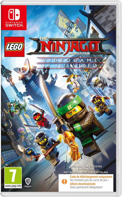 Warner Bros Lego Ninjago Movie Videogame (code In Box) Nintendo Switch