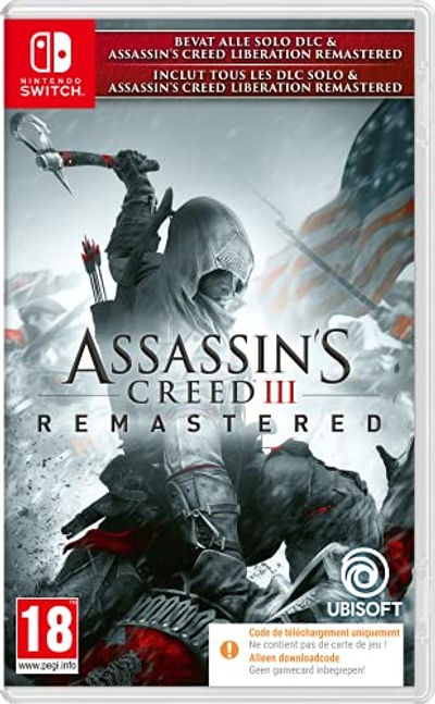 Assassin's Creed 3 Remastered (Code in a Box) Nintendo Switch