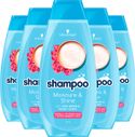 Schwarzkopf - Moisture en Shine - Shampoo - 5 x 400 ml 