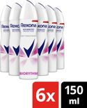 Rexona Women Advanced Protection anti-transpirant spray Biorythm - 6 x 150 ml