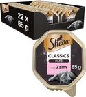 Sheba Classic Paté - Kattenvoer Natvoer - Zalm - 22 x 85 g natvoer katten