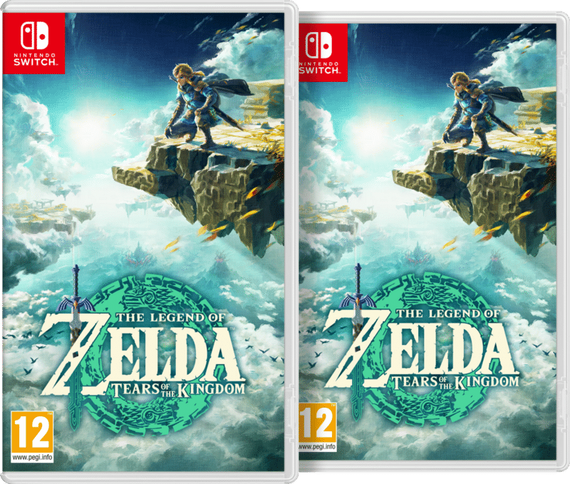 The Legend of Zelda Tears of The Kingdom Nintendo Switch Duo Pack