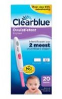 Clearblue ovulatietestset digitaal - 1 houder + 20 testen