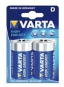 Varta Batterij D 2x Alkaline Longlife Power - 2 stuks