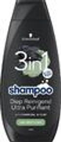 Schwarzkopf 3-in-1 Shampoo Diep Reinigend 400 ml