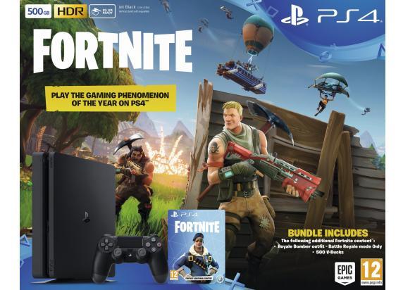 Sony PlayStation 4 - Fortnite PS4 Slim 500GB Black Console Fortnite