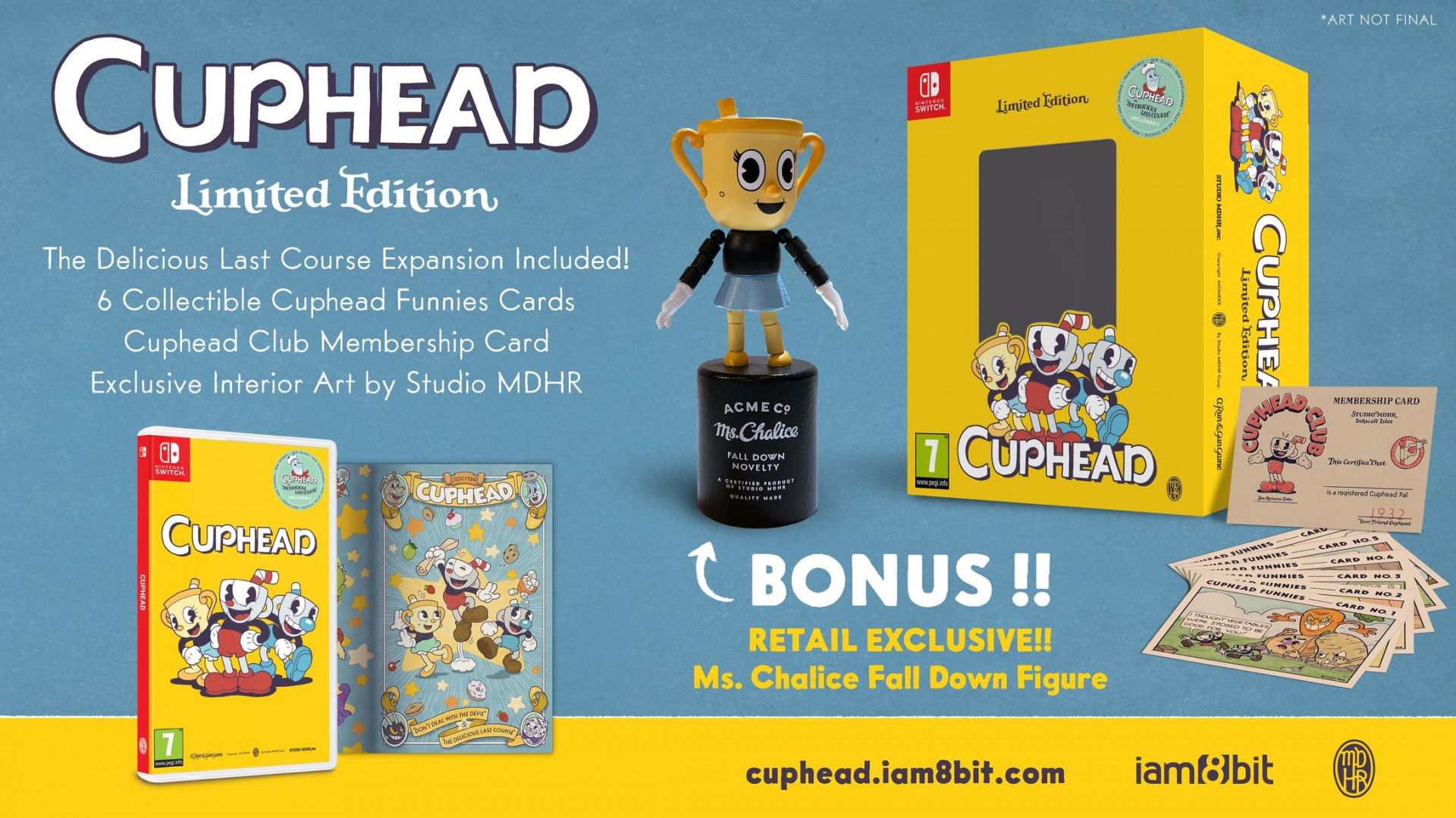 Cuphead Limited Edition Nintendo Switch