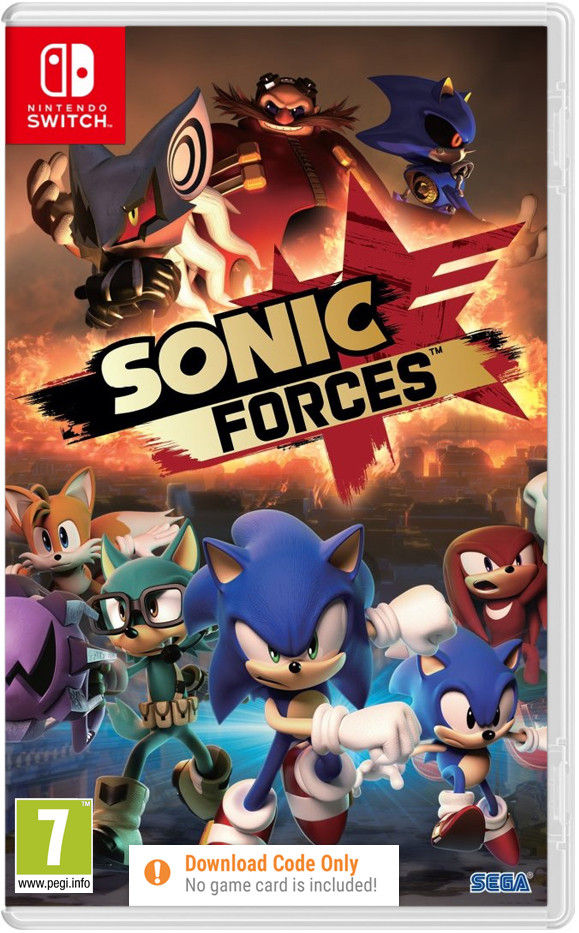 Sonic Forces (Code in a Box) Nintendo Switch