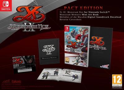 YS IX Monstrum Nox Pact Edition Nintendo Switch